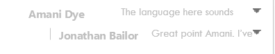 Screenshot of a comment that is "marked as done" in Word 2013 Screenshot of a comment that is "marked as done" in Word 2013